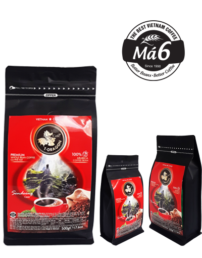 Café T-DRAGON Thượng hạng - ARABICA NGUYÊN HẠT