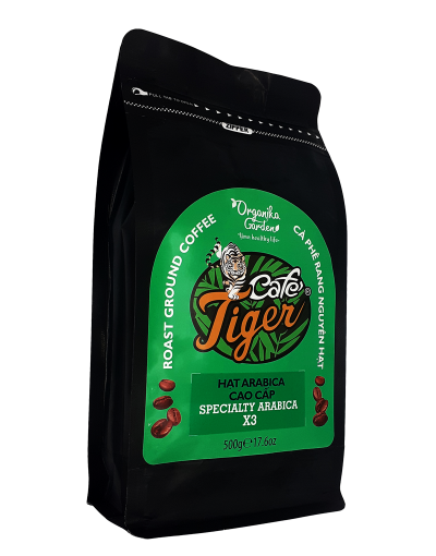Café Tiger - HẠT ARABICA CAO CẤP X3 500gr