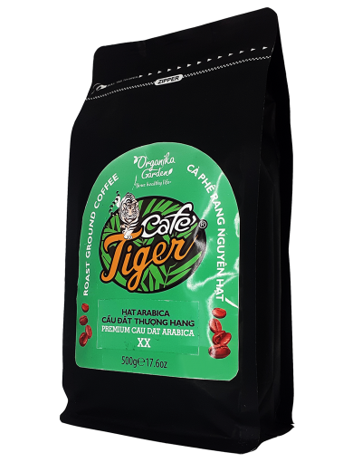 Café Tiger - HẠT ARABICA CẦU ĐẤT THƯỢNG HẠNG 500gr