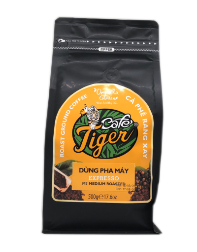 Café Tiger - DÙNG PHA MÁY 500gr
