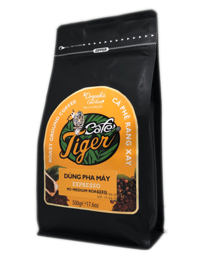 Café Tiger - DÙNG PHA MÁY 500gr