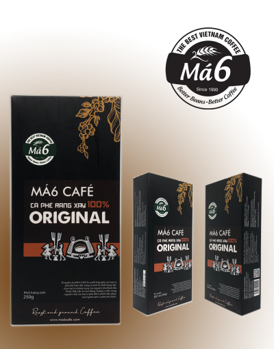 Café Má 6 - Original rang xay 250g