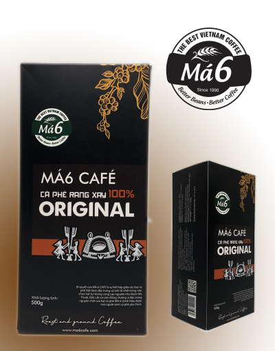 Café Má 6 - Original rang xay 500g