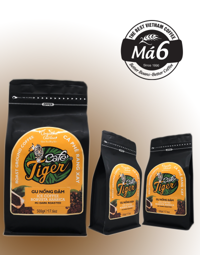 Café Tiger - GU NỒNG ĐẬM 500gr