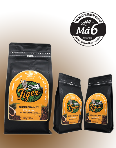 Café Tiger - DÙNG PHA MÁY 500gr