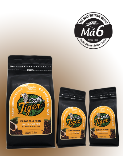 Café Tiger - DÙNG PHA PHIN 500gr